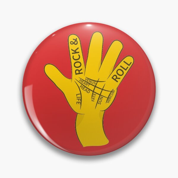 Item preview, Palmistry Rock N Roll designed and sold by piedaydesigns.