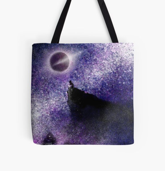 Galaxy Reader All Over Print Tote Bag