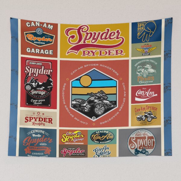 Item preview, Can-Am Spyder Quilt Pattern designed and sold by Julio Aburto.