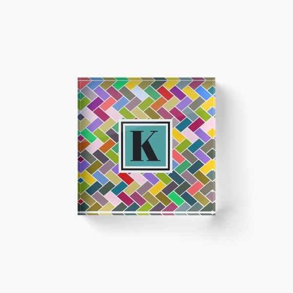 Item preview, K Monogram designed and sold by piedaydesigns.