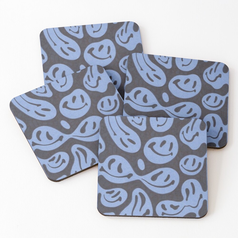 "Smiley Face" Coasters (Set of 4) for Sale by immixrl Redbubble