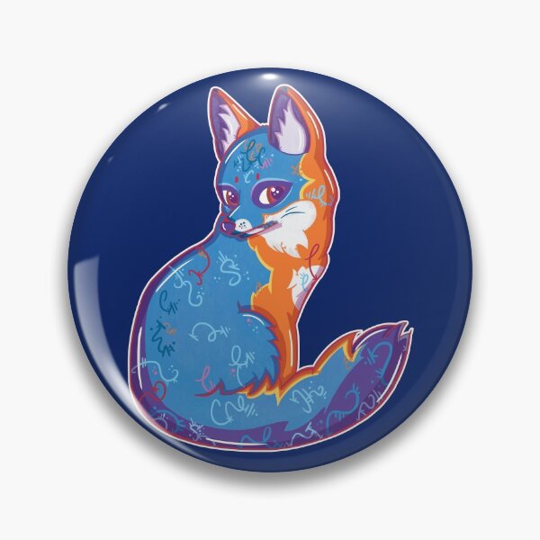Item preview, Magical Gray Fox designed and sold by vanillakirsty.