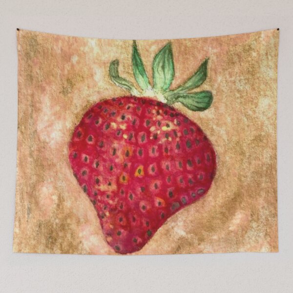 Item preview, Strawberry (no outline) designed and sold by thekrausshauss.
