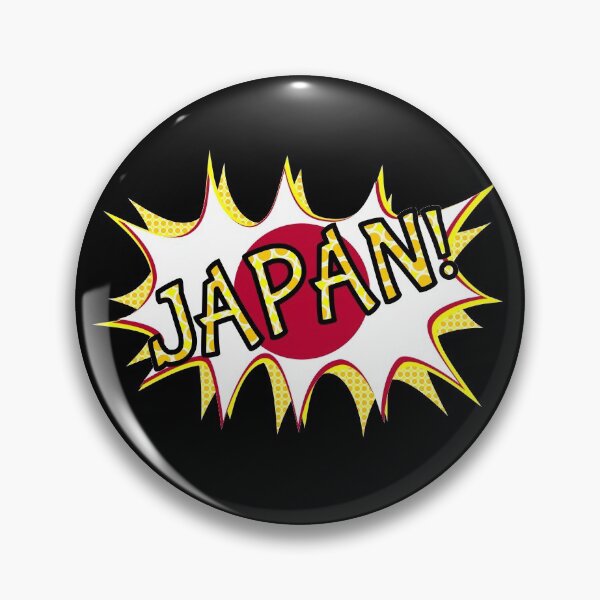 Item preview, Japanese Flag Comic Book Style designed and sold by piedaydesigns.