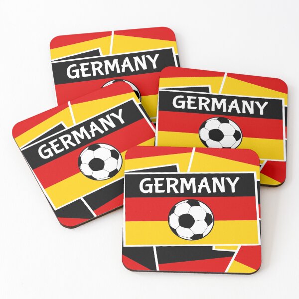 Item preview, German Flag with Football designed and sold by piedaydesigns.