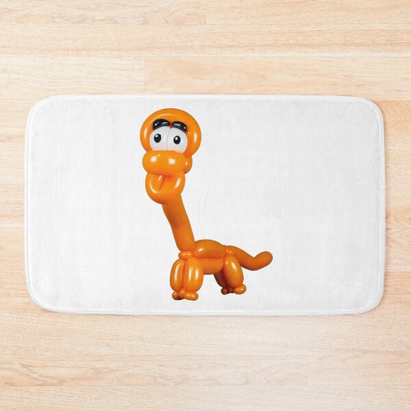Item preview, Orange longneck dinosaur balloon animal designed and sold by Stretch Clendennen.