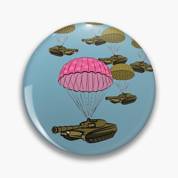Item preview, Tank Parachute designed and sold by piedaydesigns.