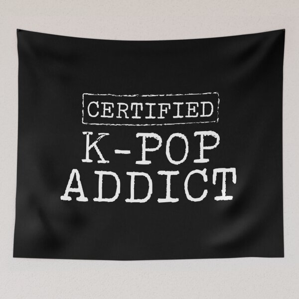 Item preview, Certified K-Pop Addict designed and sold by teesaurus.