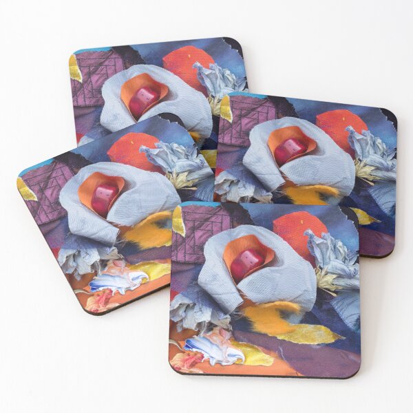 Item preview, Colorful Textural Collage  designed and sold by artofnaturerose.