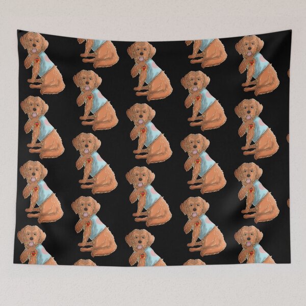 Item preview, I Love Mom Tattoo Cockapoo Dog designed and sold by fatamyfan1.