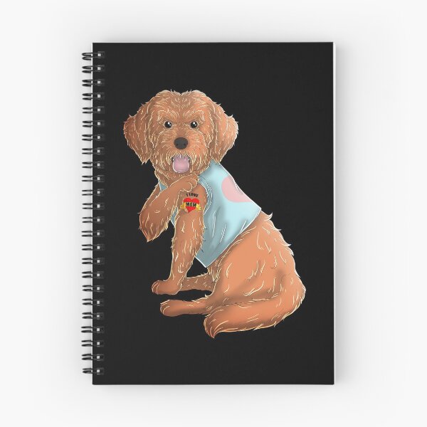 Item preview, I Love Mom Tattoo Cockapoo Dog designed and sold by fatamyfan1.