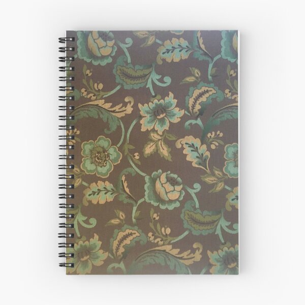 Item preview, Blue Floral on Chocolate designed and sold by Ron Curlee.
