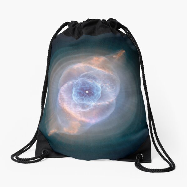  NASA's Hubble Space Telescope: Cat's Eye Nebula Drawstring Bag