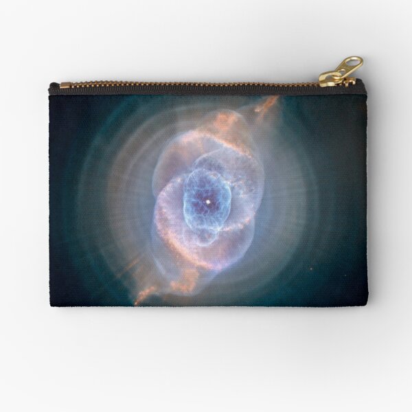  NASA's Hubble Space Telescope: Cat's Eye Nebula Zipper Pouch