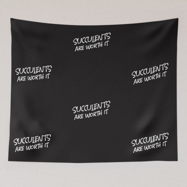 Item preview, Succulents Are Worth It designed and sold by AscendMerch.