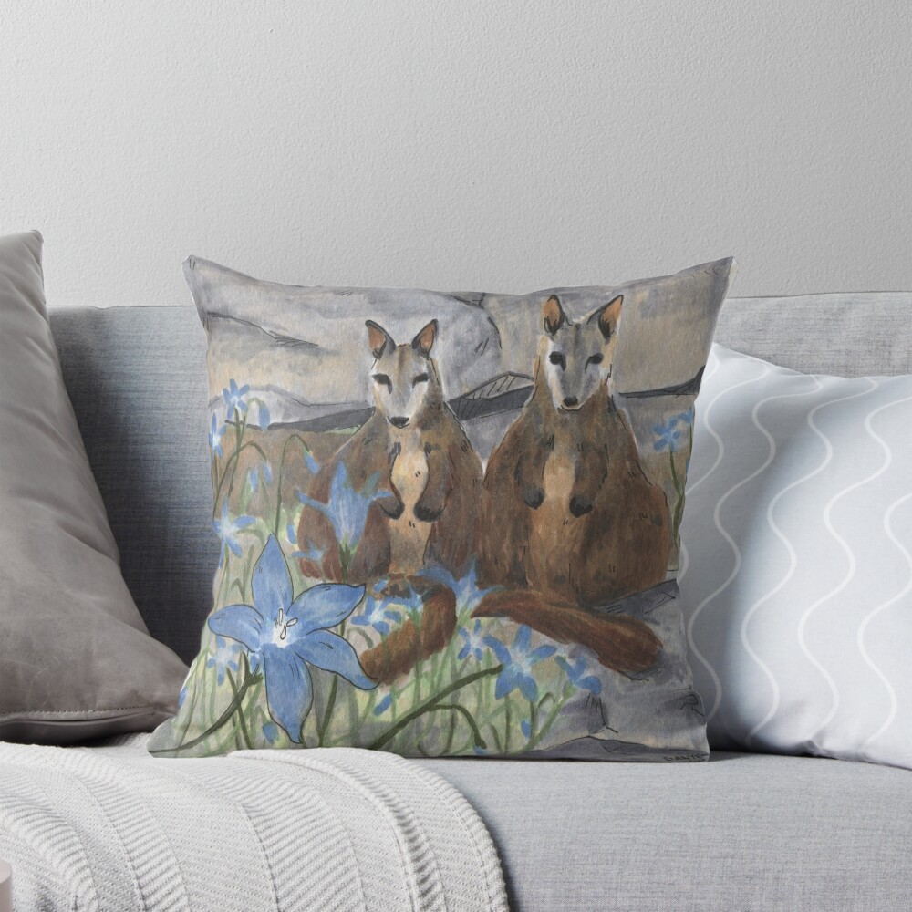 Item preview, Throw Pillow designed and sold by ddanyen.