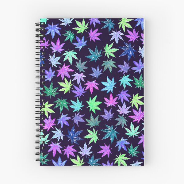 Item preview, Blue Hempy Leaves designed and sold by Jenna Gibson.