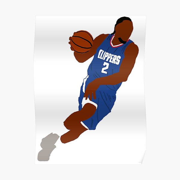  Trends International NBA Los Angeles Clippers - Kawhi Leonard  19 Wall Poster, 22.375 x 34, Unframed Version : Sports & Outdoors