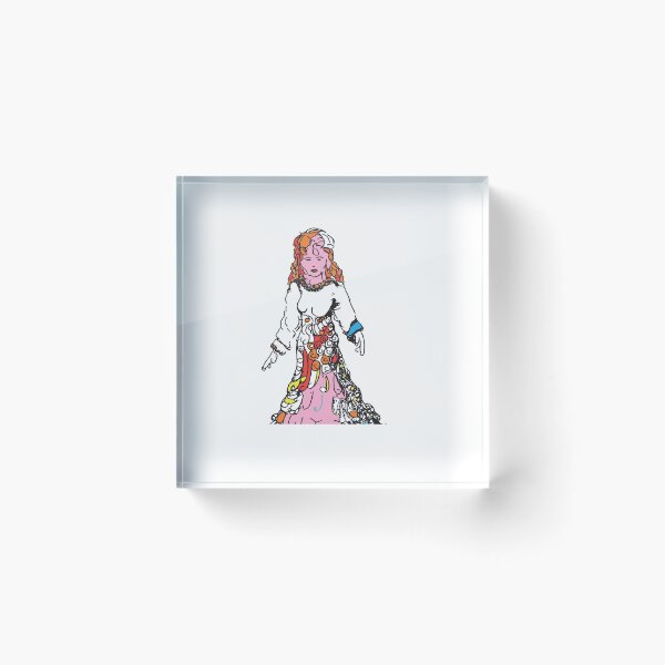 Item preview, The Statue Changed from Green to Pink, TeresaTown at Redbubble 2020 designed and sold by Mark Stansberry.