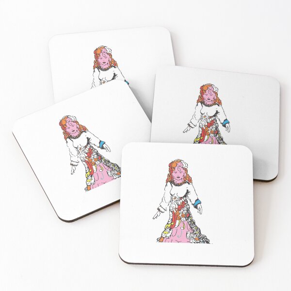 Item preview, The Statue Changed from Green to Pink, TeresaTown at Redbubble 2020 designed and sold by Mark Stansberry.