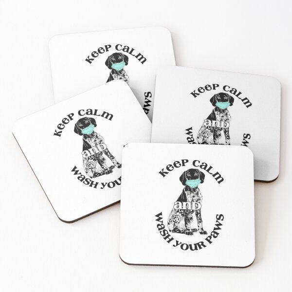Item preview, Keep Calm German Shorthaired Pointer Puppy designed and sold by aheadgraphics.