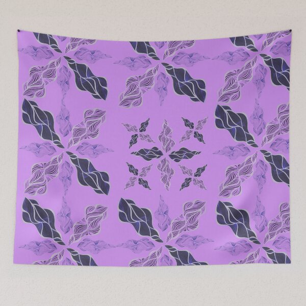 Item preview, Lavender navy pattern  designed and sold by Lois Gardiner.