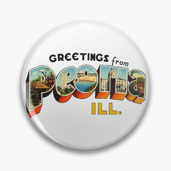 Item preview, Greetings from Peoria, Illinois designed and sold by reapolo.