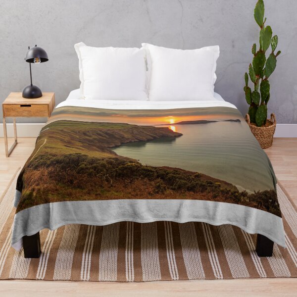 Item preview, Sunset over Worms Head, Rhossili Bay designed and sold by Dan Santillo.