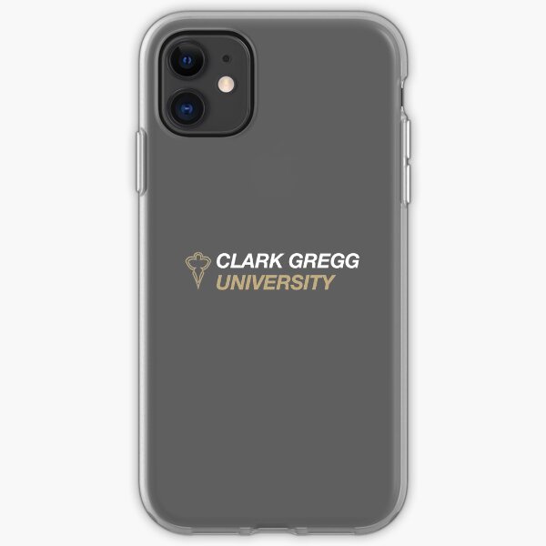 Clark Gregg Logo (2) iPhone Soft Case
