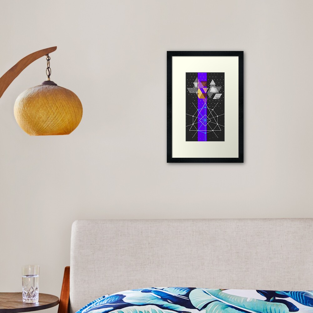 Item preview, Framed Art Print designed and sold by kinkatstyle.