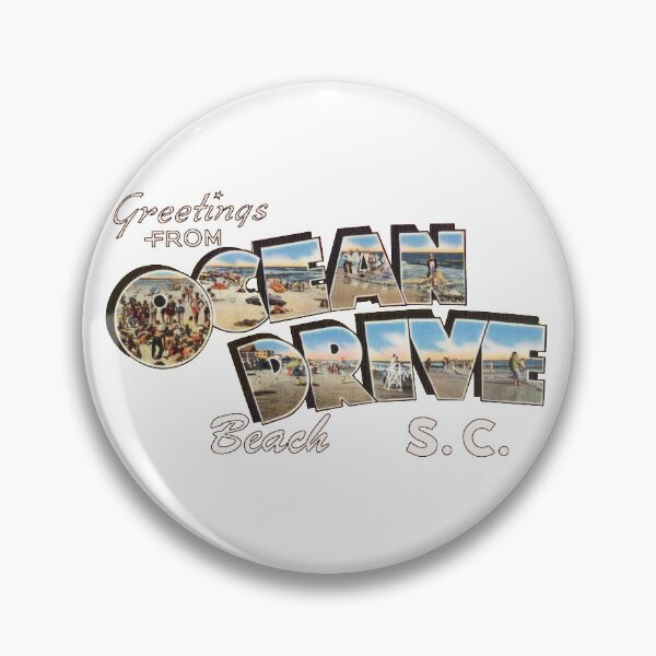 Item preview, Greetings from Ocean Drive Beach, South Carolina designed and sold by reapolo.