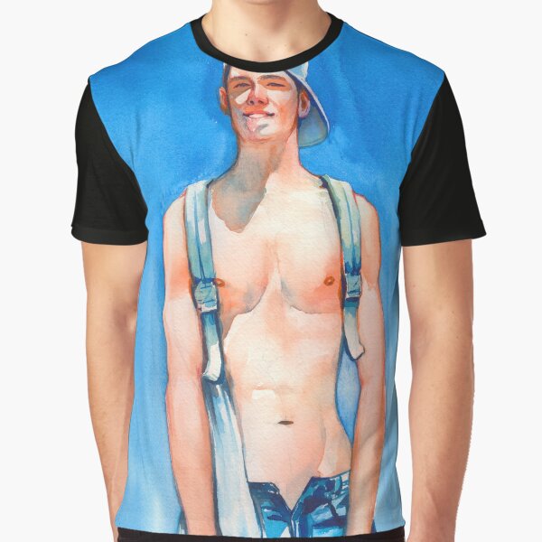 Item preview, The boy of summer. Watercolor painting designed and sold by Alexander Green.