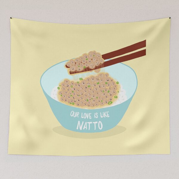 Item preview, Our love is like natto designed and sold by littleredcheeks.