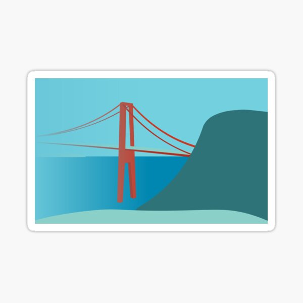 Golden Gate Sticker