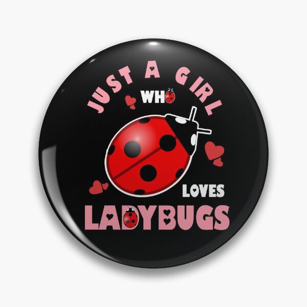 Item preview, Just A Girl Who Loves Ladybugs Ladybird Cute Bugs Lover Gift designed and sold by DanVsPOD.
