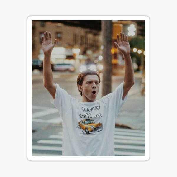 tom holland Sticker