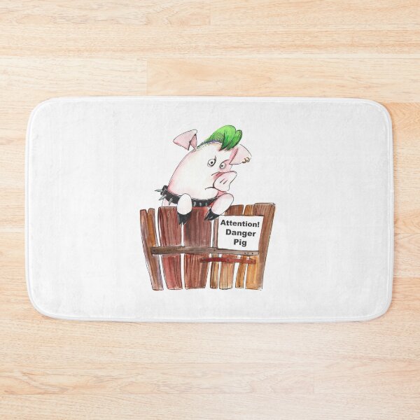 Item preview, Attention danger pig! designed and sold by Danysharipova.