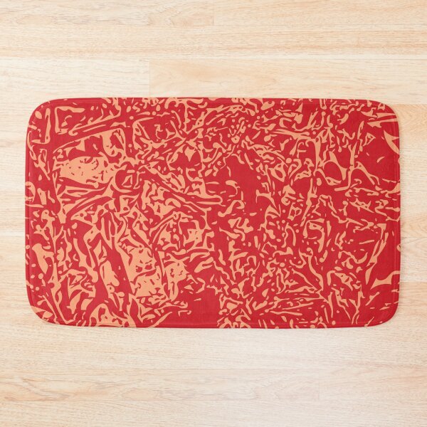 Item preview, Flame Scarlet & Cantaloupe designed and sold by Kettukas.