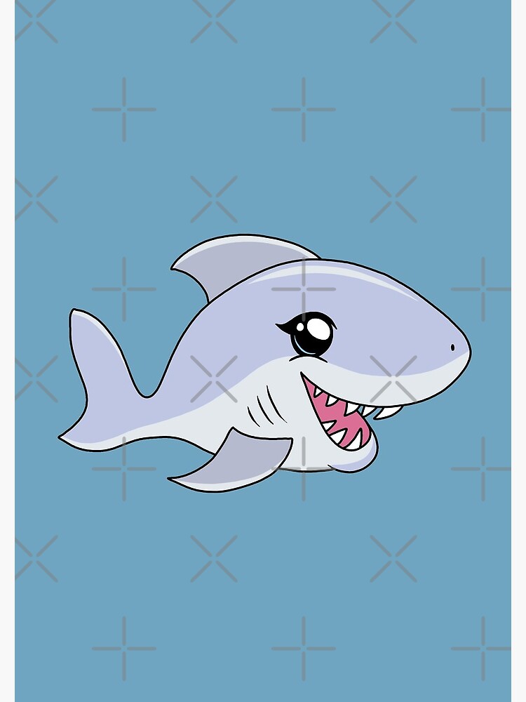 Buy Women Cute Shark Hoodie Long Sleeve Blue Kawaii Animal Shark