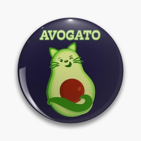 Item preview, Avocado Keto Kitty Cat Winks At You designed and sold by brodyquixote.