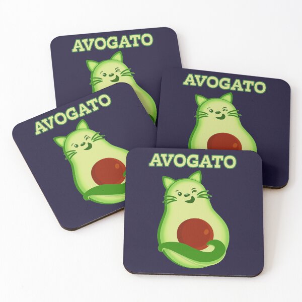 Item preview, Avocado Keto Kitty Cat Winks At You designed and sold by brodyquixote.