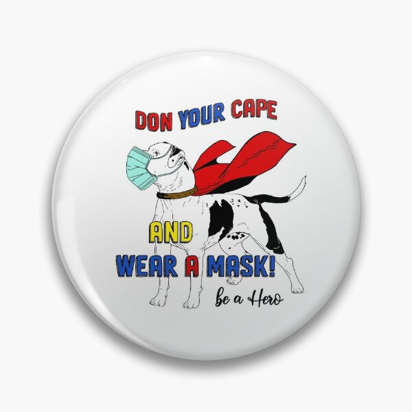 Item preview, American Bulldog - Wear a Mask - Be a Hero designed and sold by aheadgraphics.