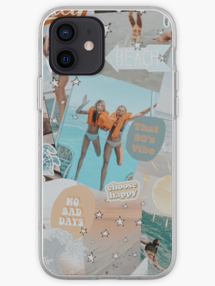 VSCO Beach Aesthetic Collage Phone Case EDITED iPhone Case