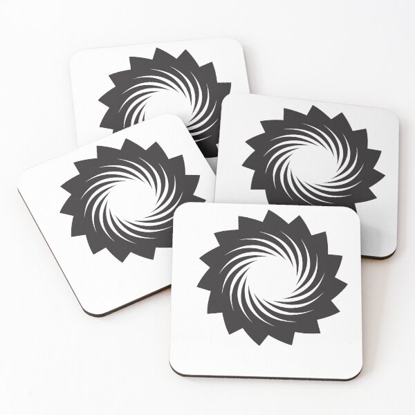 Blackhole Swirl Coasters (Set of 4)