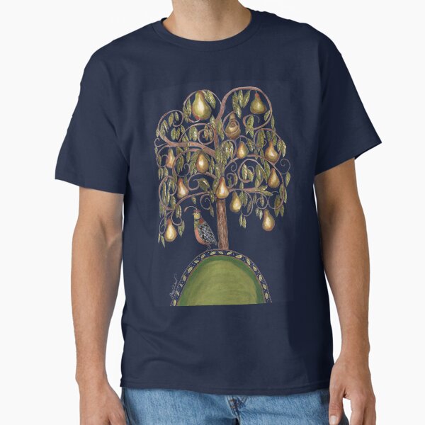 Isolating partridge under a pear tree Classic T-Shirt
