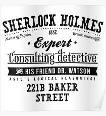 Sherlock Holmes Expert Poster