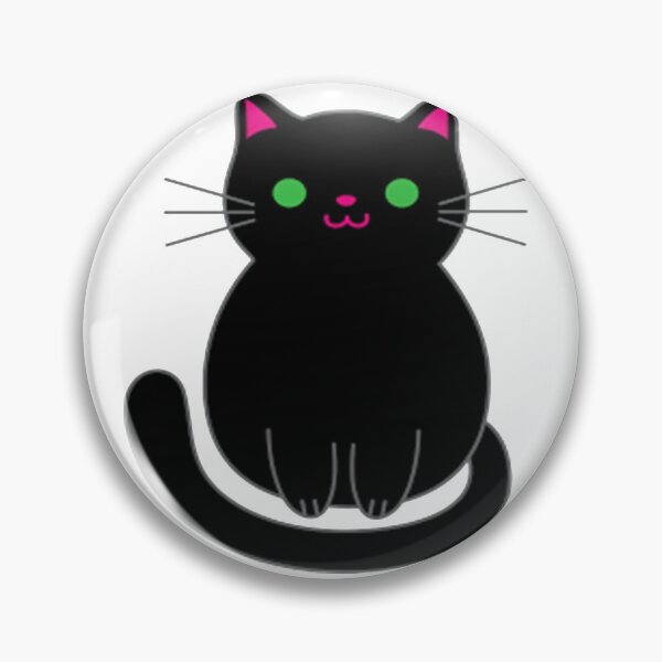 Item preview, black cat designed and sold by Aclothing.