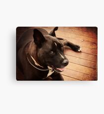 ' Yep my names Keith...Problem?' Canvas Print