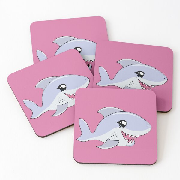 Item preview, Cute Kawaii Shark  designed and sold by ValentinaHramov.