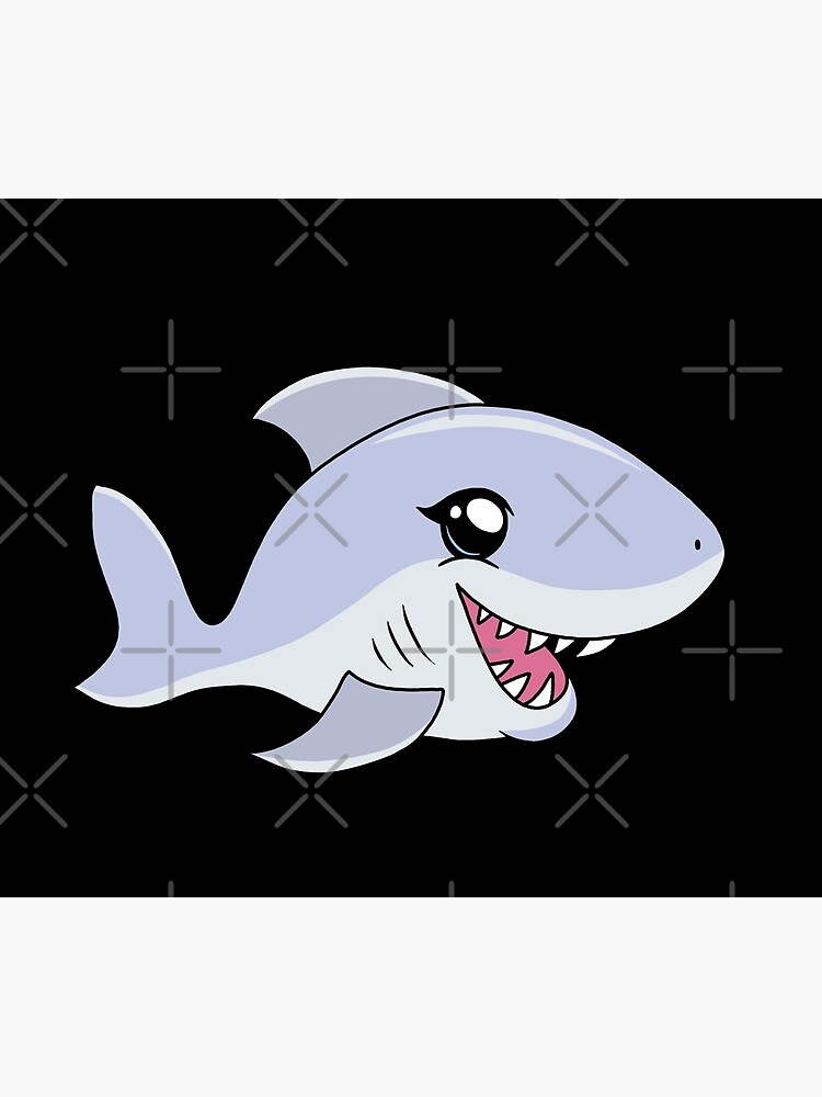 Baby Shark © Tiburón animal bebé niños - Parches, tamaño: 7 x 4,5